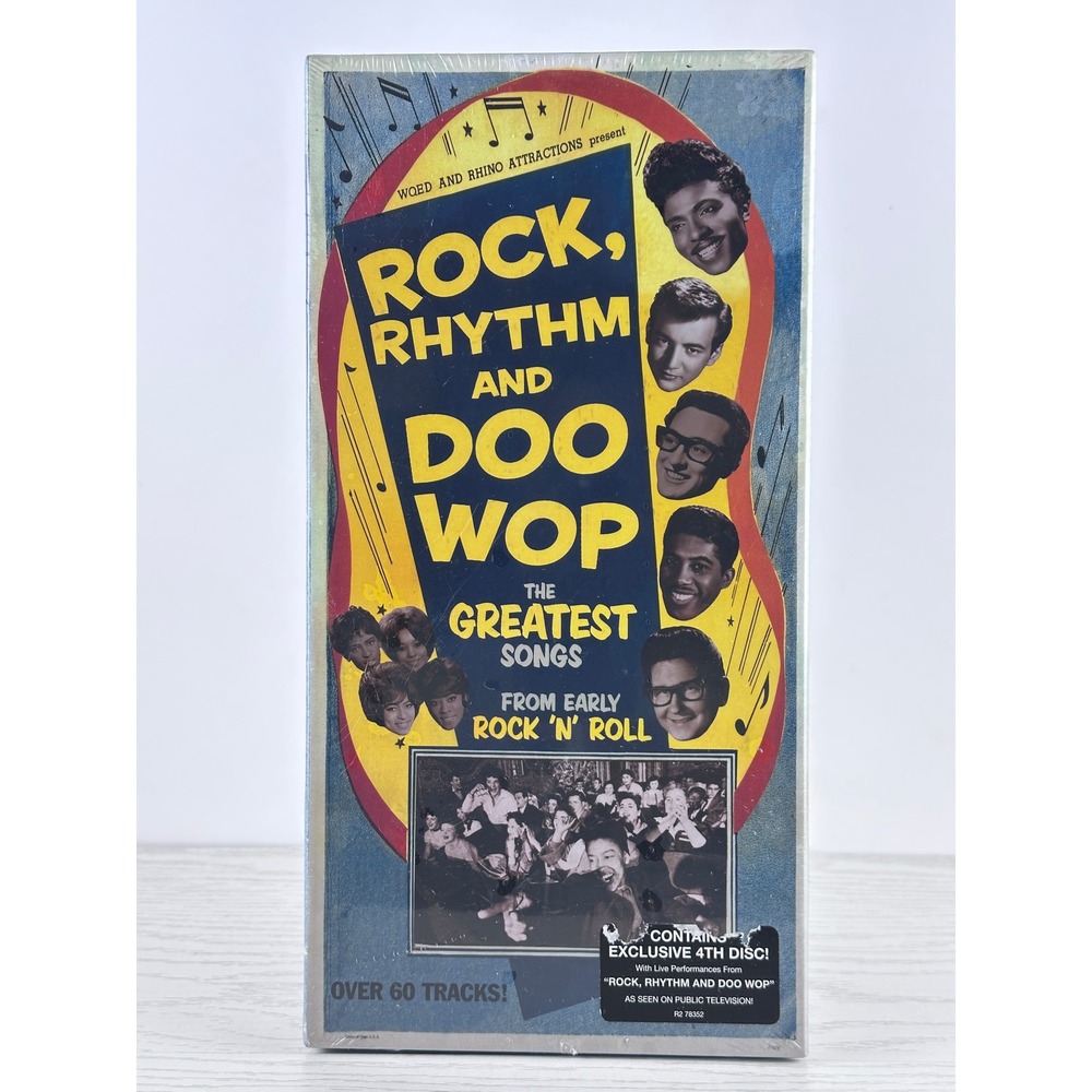Rock Rhythm and‎ Doo Wop The Greatest Songs From Early Rock N Roll 3 CD Set